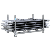 Directional brace | Adjustment range: 6.20 - 7.60 m Load at 45 in compression: 22.9 - 7.6 kN | without end joints